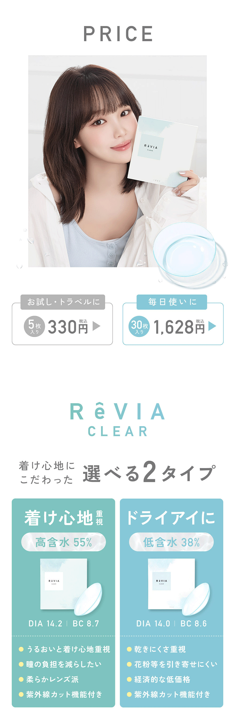 ReVIA クリア 1day