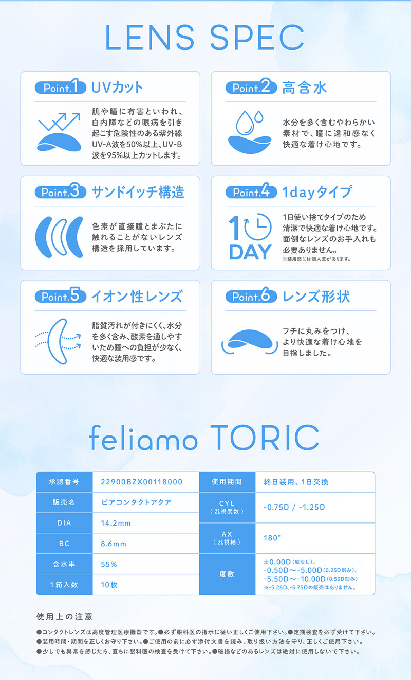 feliamo TORIC 1day