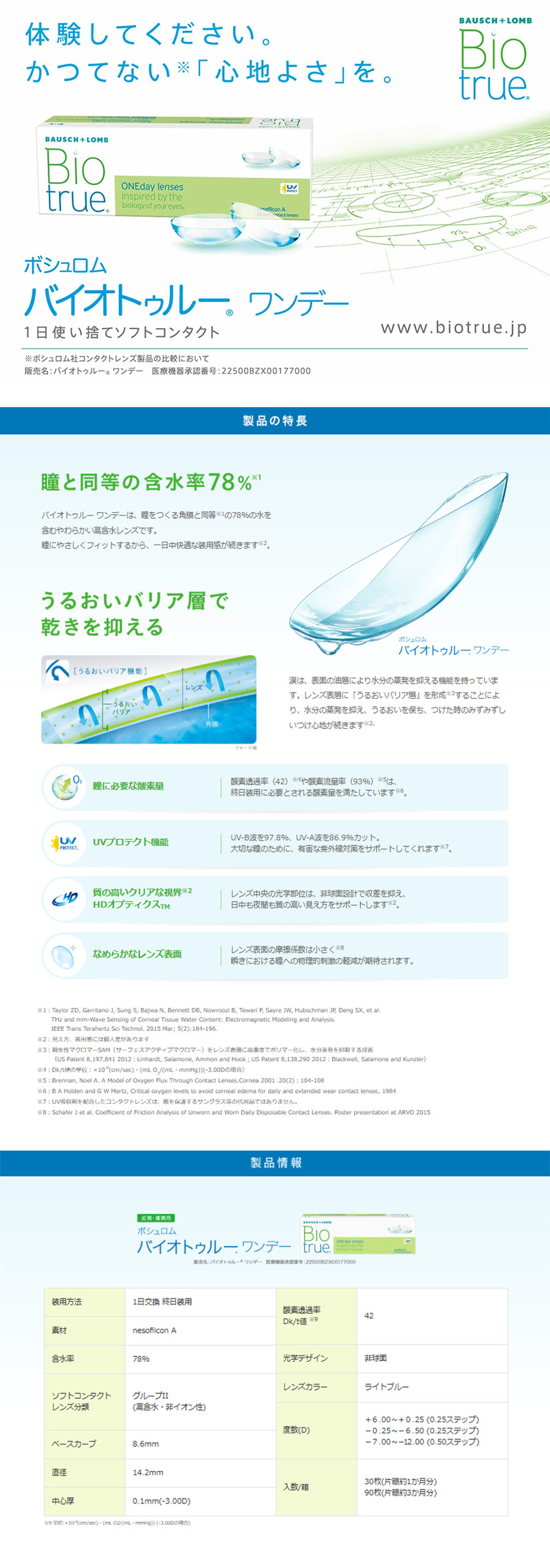 バイオトゥルーワンデー