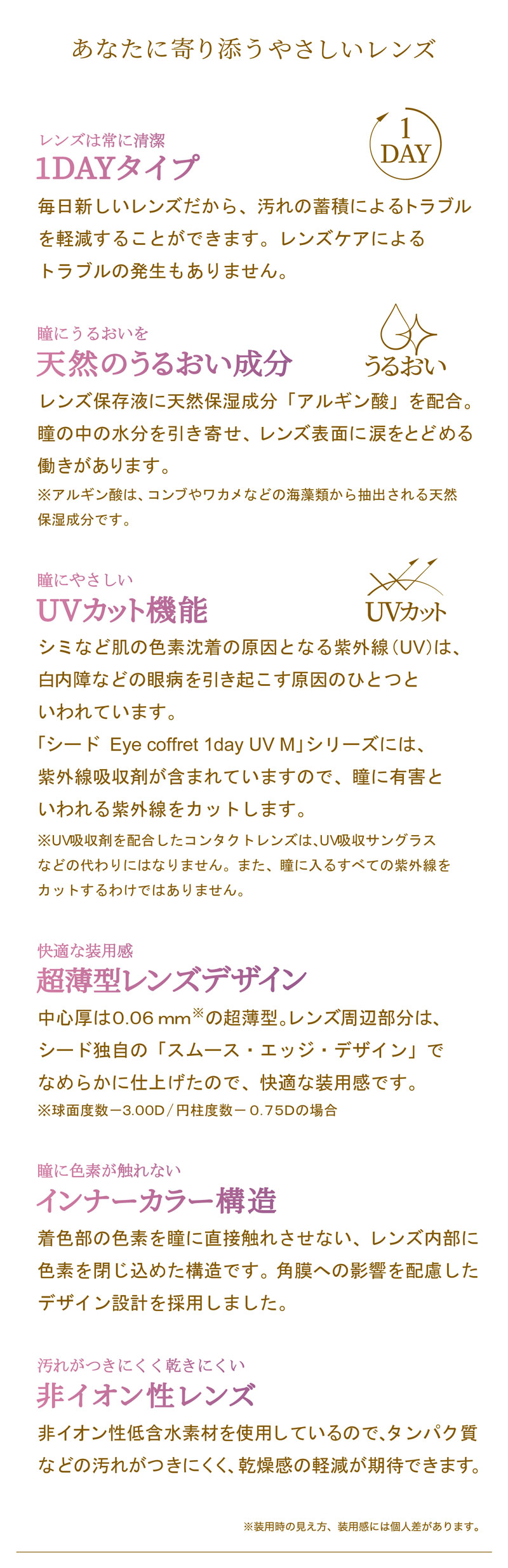 アイコフレワンデーUV Mトーリック