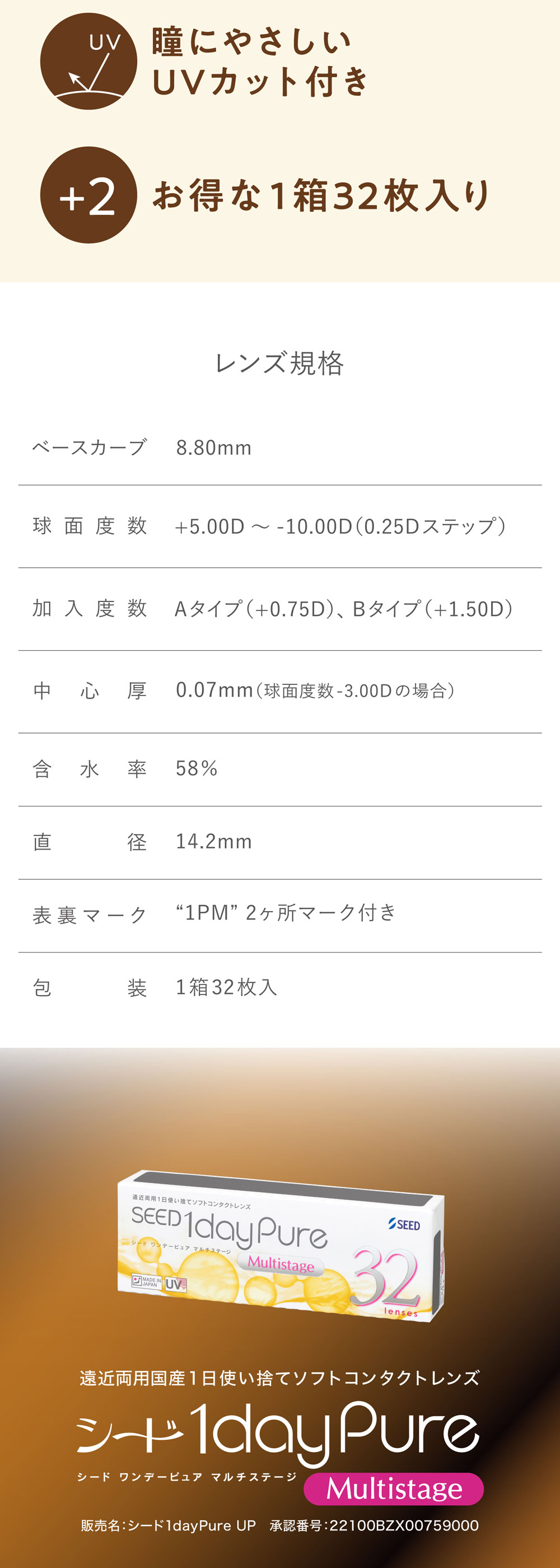 ワンデーピュアマルチステージ