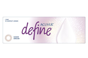 ワンデーアキュビューディファインモイストシアーｼﾘｰｽﾞ10枚