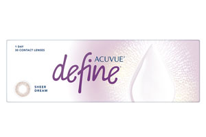 ワンデーアキュビューディファインモイストシアーｼﾘｰｽﾞ30枚